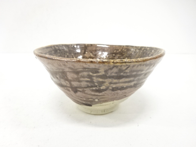 JAPANESE TEA CEREMONY / SHIGARAKI WARE TEA CHAWAN / ARTISAN WORK